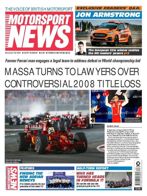 Cover image for Motorsport News
